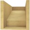 Ekena Millwork 9"W x 18"D x 9"H Wide Clemmons Rough Cedar Woodgrain TimberThane Corbel, Primed Tan CORUR09X18X09CLERCPR - alternate 6